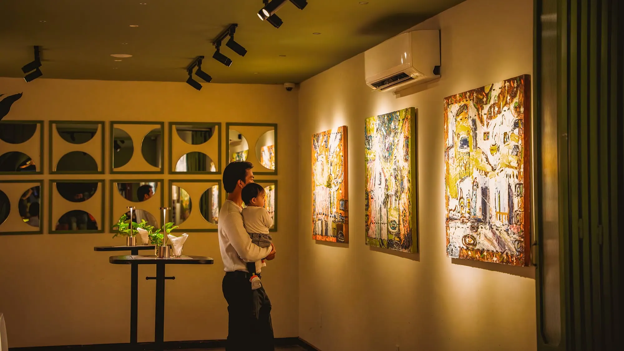 Ambrosia venue gallery wall